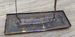 1963 OLYMPIC DUAL Model 1910 Metal Control Panel FACE-PLATE, DIAL GLASS & BADGE
