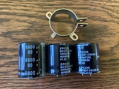 3 Replacement Main Filter Capacitors Marantz 2230 1060 6800 80v 3300 uf 100 35mm