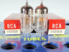 Pair RCA 6U8 6EA8 6GH8A NOS NIB Tested Like NOS Tube
