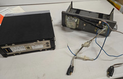 Panasonic CX-888SU Portable 8-Track Car Stereo Tape Player w/Car Mount & Manual