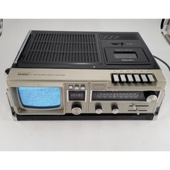 🎬Wards GEN11180B VHF UHF TV Cassette FM AM Radio REPAIRED WORKS