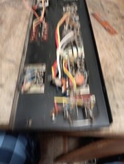Sansui AU-7500 Integrated Amplifier Parts Back Panel