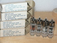 4 NIB Tung-Sol 6X4WA/EZ90 Tubes (USA) JAN 1960s