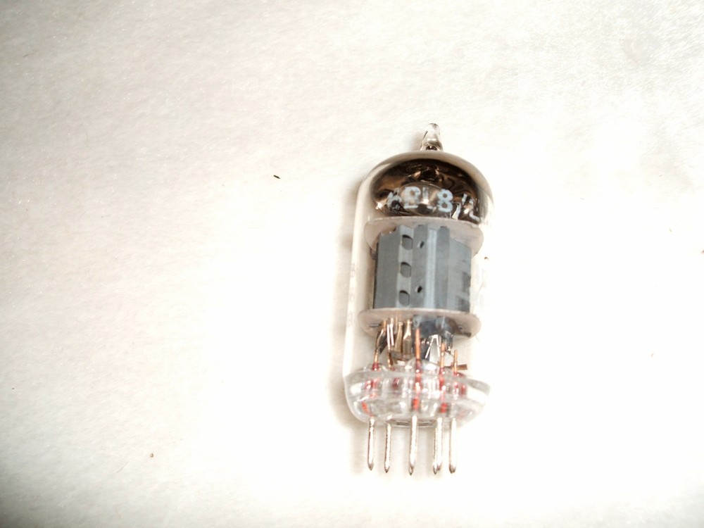 (1) GE 6BL8/ 6LN8 ECF80 Premo Gray Plates Audio VACUUM TUBE Hickok 539C Tested