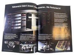 Nakamichi RX-303 Unidirectional Auto Reverse Cassette Deck Documentation Manual