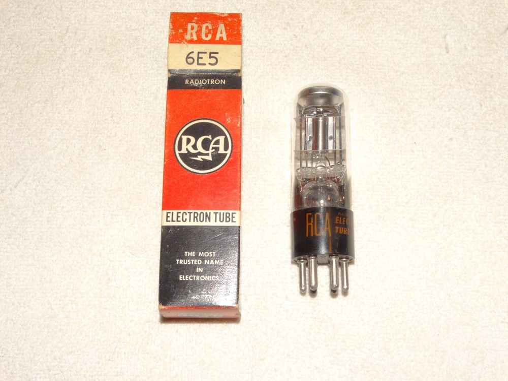 1 x 6E5 RCA “EYE” Tube *Very Bright*NOS*NIB*#R33