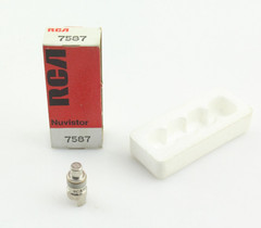 New NOS Qty 1 RCA 7587 NUVISTOR NOS Sharp Cutoff Tetrode Tube Made in USA