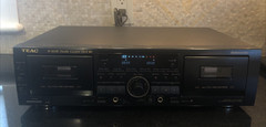 TEAC W-860R STEREO DOUBLE CASSETTE DECK UR 120/230V perfect working condition