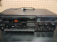 Sanyo Plus Series Stereo Cassette Deck Plus D64 **Does Not Work**