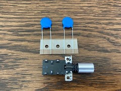 Pioneer SA-9900 Power Switch, Knob, & 2 Snubber Caps NEW Great Replacement