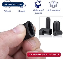 110 PCS Vacuum Caps Assortment, Vacuum Plugs Hose End Cap, Rubber Vacuum Caps Ki