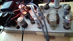 vintage tube amplifier