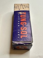 NOS Tung-Sol 6SN7GTB Vacuum Tube USA Short Bottle w/ Box 3200/3300