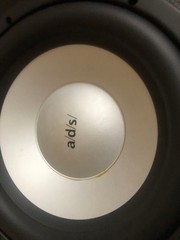 a/d/s/ R10S 10″ DVC Subwoofer Rare Car Audio Speaker Tested Japan.s