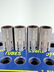 Lot of 4 IERC TR6-6020 Slide-On Heat Dissipating Tube Shield 12AX7 12AU7 6DJ8