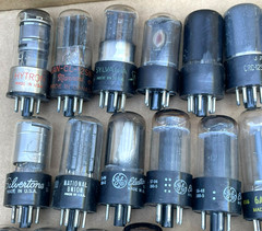 Vintage Various Assorted Brands Vacuum Tubes Made in USA (Lot of 40)