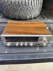 Tested Lights Up, Works Vintage Sansui 221, AM/FM Stereo Receiver