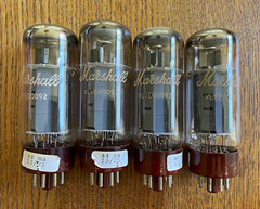 Marshall Vacuum Tube Lot of 4 – VLVE00092 Model EL34