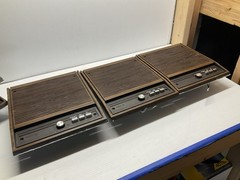 Lot Of 9 Vintage NuTone IS-308D 8″ Indoor Speaker Walnut – Untested