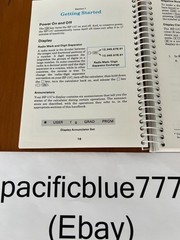 HP 11C Owners Handbook Problem Solving Guide 1985 Original Spiral Bound Manual