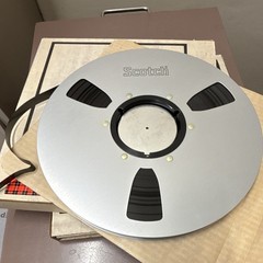 Scotch Japan 206 1/2 “ Reel Tape 10″ Metal Reel, 2400 ft. (Lot of 2)