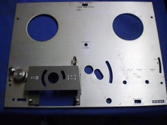 Akai X-1800SD used parts transport faceplate