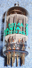 1 NOS Sylvania JAN 5814A Vacuum Tube – 1970 Vintage Audio Twin Triode