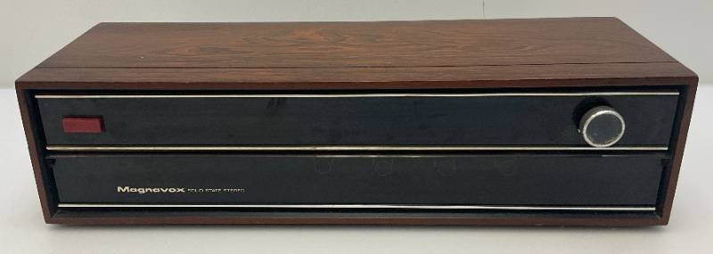 Vintage Wood Grain Magnavox 1R1717 Rose Solid State AM/FM Stereo Receiver