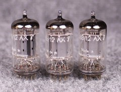 (3) SUPERB 1950’s Telefunken ECC83 12AX7 Smooth Plate Tubes ~MATCHED~ Test NOS!
