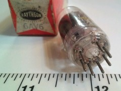 NOS NIB Raytheon 6AV6 Vacuum Tube Audio