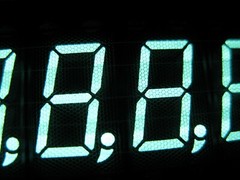 6×7 segments VFD tube clock ticker termometer project nixie in-18 z568m iv-22