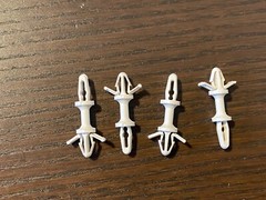 4 New Replacement Plastic Mounting Clips for Project/One Receiver & Amp Boards