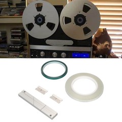 1/4 10 Inch Splicing Block Kit Aluminum Open Reel Tape Media With Splicing T B⭐