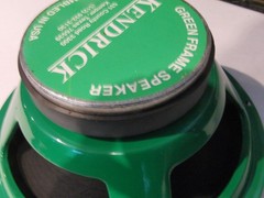 Kendrick 10 – 12 inch Green Frame Speaker x2 USA Original Production Rare ROCKIN