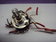 Harman Kardon 330C Selector Switch w/ Mounting Nut. Tested. Parting Out 330C