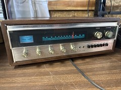 Sherwood S-8900a 60W Receiver As Is Powers On Needs Repair In Wood Case Quad