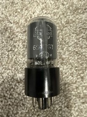 RARE TUNGSRAM FOR MULLARD 6SN7GT CV1988 TESTED STRONG EXCELLENT TESTED