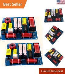 2PCS 300W 3-Way Speaker Frequency Divider Crossover for HiFi Sound & Quality