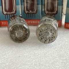 Telefunken Diamond Bottom Tubes: (1) ECC86 / 6GM8 & (5) ECC84 / 6CW7