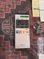 Sony Videocassette Recorder SL-2000 Betamax & TT-2000 Tuner OG Box – Untested