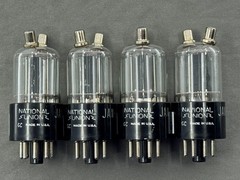 Matched Quad NOS NIB National Union 7193 2C22 VR135 Mil Spec Tubes Test NOS
