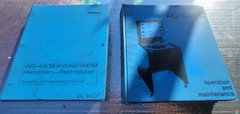 Ampex AG-440B & AG440C Operation & Maintenance Manual, Schematics, pts lis