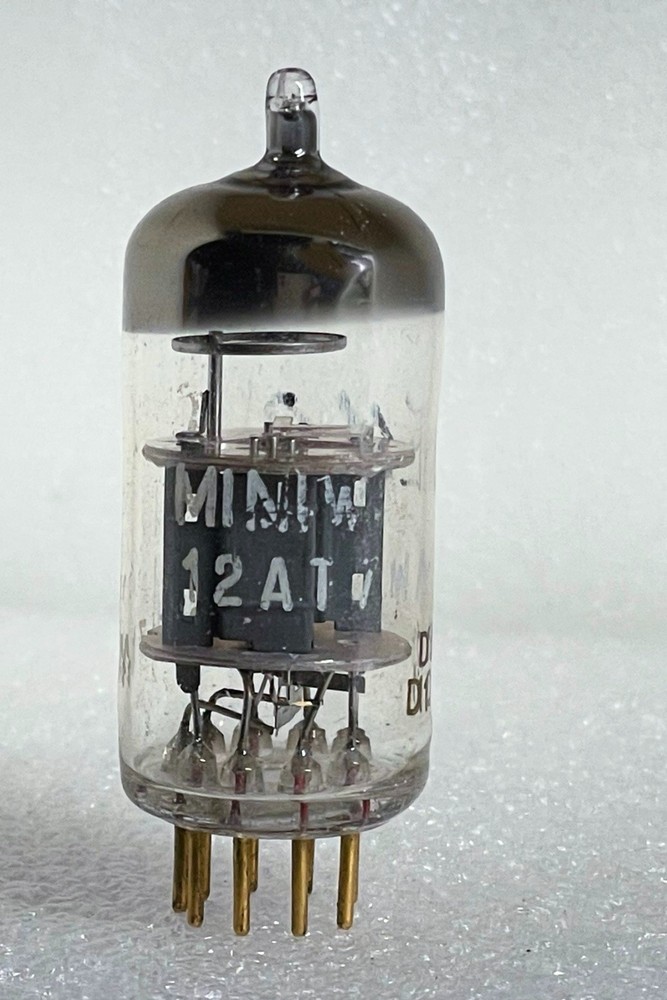 1 tube 6201 Philips Miniwatt Hamburg =ECC801s 12AT7WA