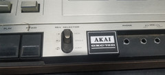 AKAI GXC-75D Cassette Stereo Tape Deck -For Parts OR Repair