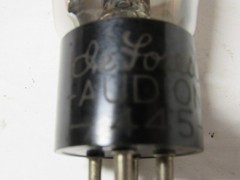 DeForest Globe Tubes 45 Display Only