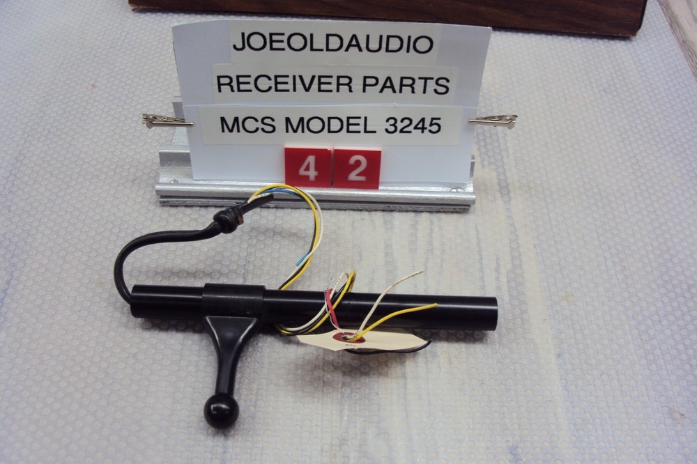 MCS Model 3245 AM Antenna & Mounting Stem. Tested Parting Entire Out 3245