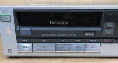 Sony Betamax SL-HFR90 VCR and Beta Hi Fi Processor – Powers On Read Description