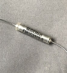 Gudeman .0033 uF 200V Vitamin Q PIO oil capacitor 1974 tone cap audio grade NOS