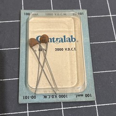 Vtg. Centralab Lot of 13 Used(?) In Original Packaging