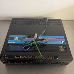 Sony SL-HF400 Betamax Super Beta Hi-Fi VCR Player RCA Video Out Parts/Repair!